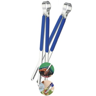 (Florian) Multi Proposal 10.04 Inch Tongs High Blue Large 2 Pcs, 