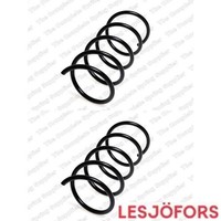2X Fahrwerksfeder LesjÖFors 4056865 2 Federn Satz Federnsatz