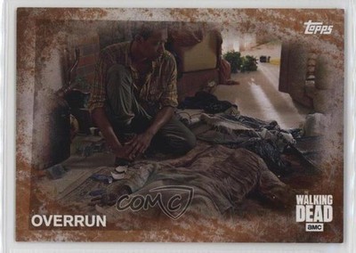 2016 Topps The Walking Dead Season 5 Rust /99 Overrun #49 9cf