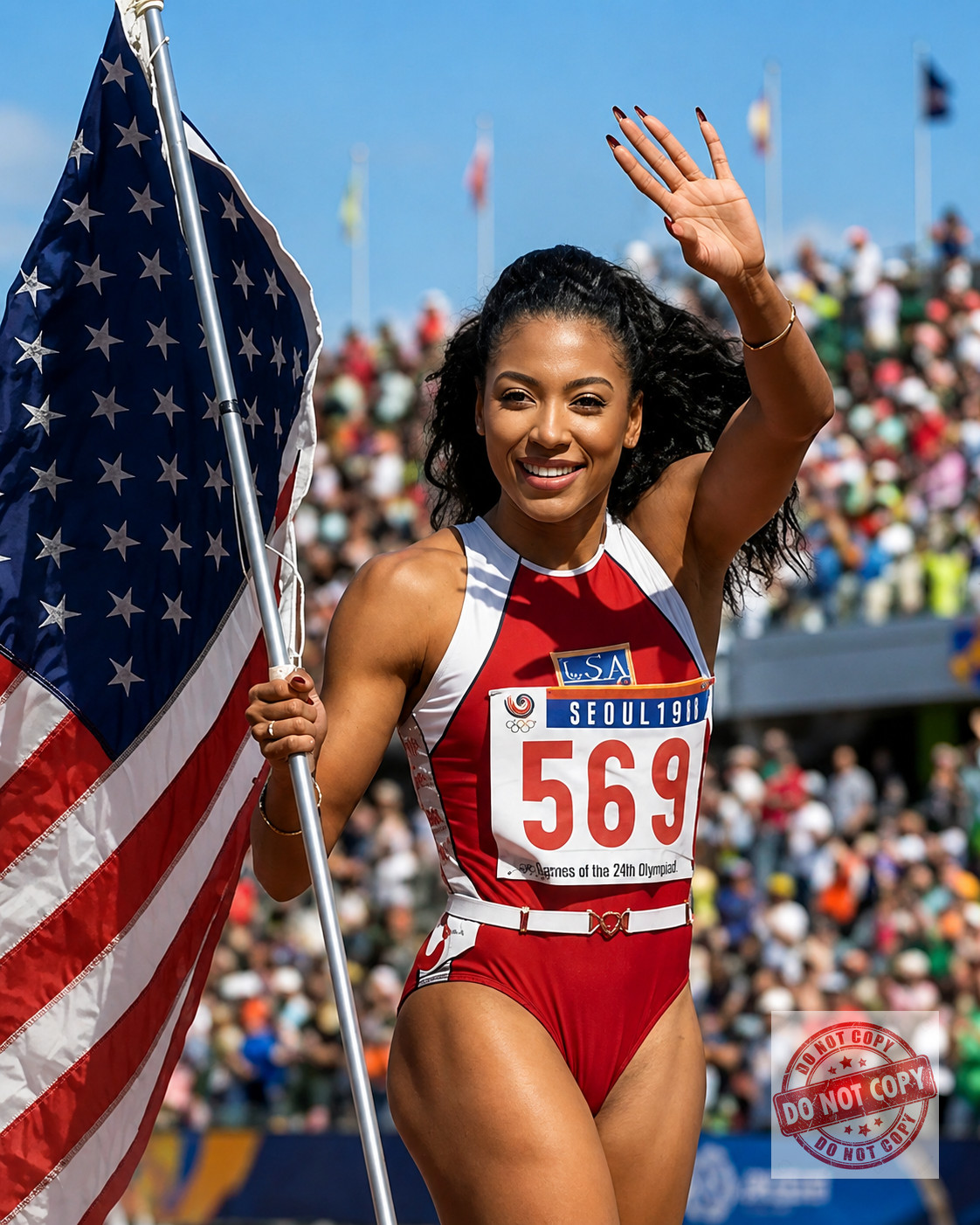Florence Griffith Joyner   8x10 Reprint