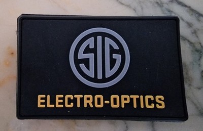 SIG SAUER  Electro-Optics Patch - not Aimpoint Eotech Kahles Steiner Holosun