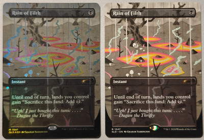 MTG Secret Lair Rain of Filth #1547 -SLD Prismatic Nightmare [UPick Foil/Reg] NM