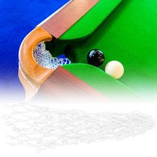 6PCS Billiards Net Pocket Durable Accessory For Pool Tables Easy To Use