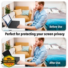 Hoktods 15.6" Laptop Privacy Screen Filter Anti Glare Anti Spy