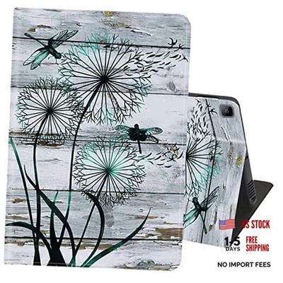 for Samsung Galaxy Tab A7 Lite 2021 Slim Case with Dandelion Dragonfly