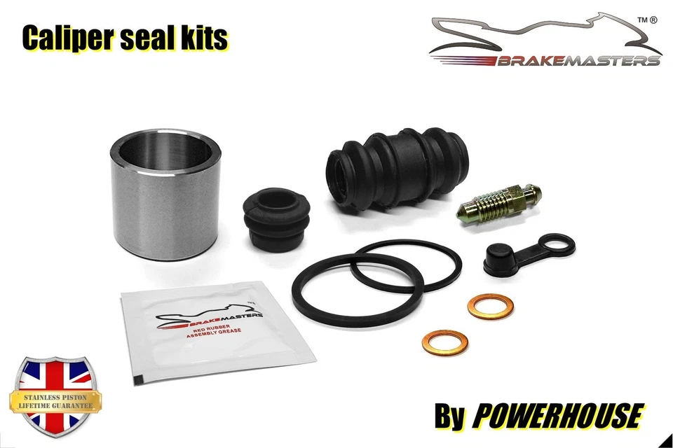 Yamaha YZ250 1988 rear brake caliper piston seal replacement parts U Foto 2 de 4