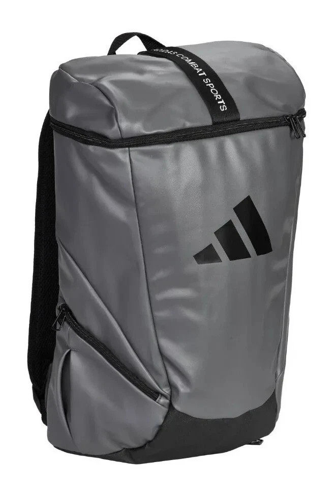 Adidas Combat Sports Backpack - Gym Boxing Backpack Training (Grey
