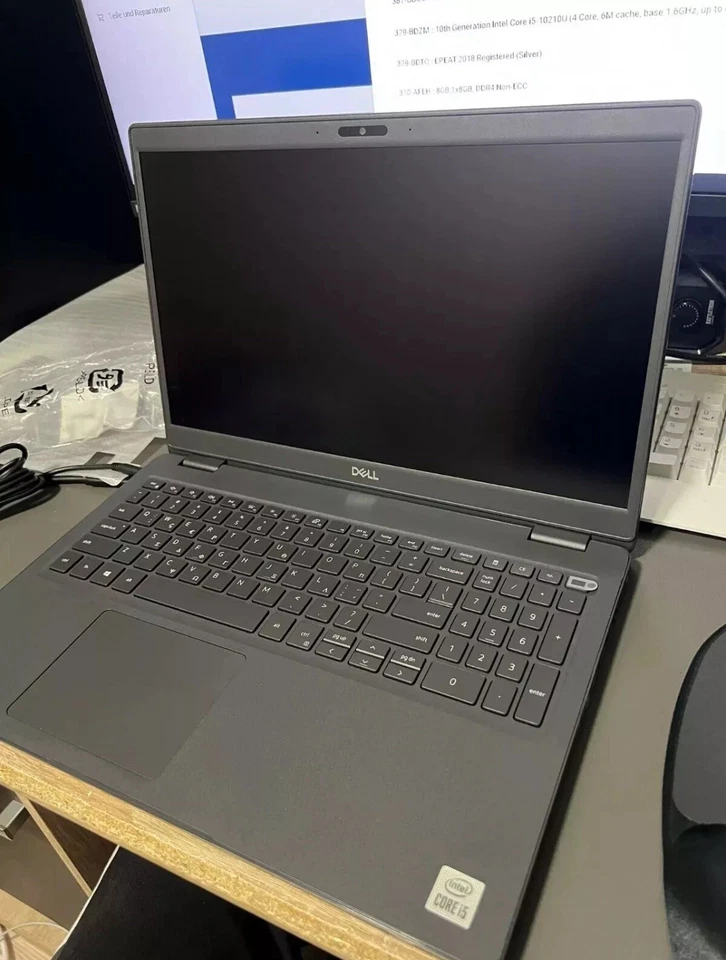 Dell Latitude 3510 i5-10210U 8GB RAM 256 GB SSD M2 Touch Fingerprint ID wie NEU - Bild 4 von 4