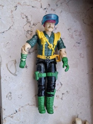 VINTAGE GI JOE Skymate ACTION FIGUR ORIGINAL HASBRO 1991 Air Commando Visier