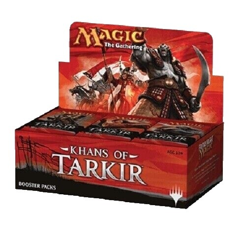 Khans of Tarkir Booster Box - MTG - Magic the Gathering - English | eBay Khans of Tarkir Booster Box - MTG - Magic the Gathering - English | eBay