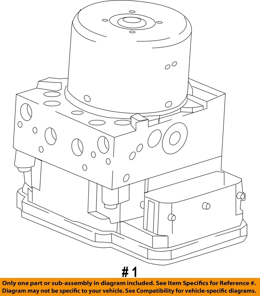 Б/у гидравлическая сборка ABS подходит для: 2017 Buick Cascada класса A - Изображение 4 из 4
