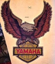 nos 70s Yamaha Wings Motorcycle Chopper Eagle motocross vTg Orig t-shirt iron-on