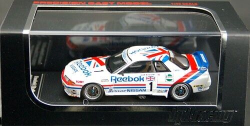 HPI 1/43 Reebok Nissan Skyline R32 GT-R 1990 #1 JTC Suzuka HPI 1/43 Reebok Nissan Skyline R32 GT-R 1990 #1 JTC Suzuka