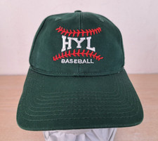 HYL BASEBALL YOUTH ADJUSTABLE SNAPBACK HAT/CAP, GREEN, OUTDOOR/SPORTS/KIDS