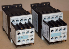 Siemens 3RH1122-1BB40 Schütz + 3RH1911-1HA12 Hilfsschalterblock 2 Stück