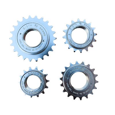 Dicta BMX Freilauf Single Speed Ritzel chrom poliert 1/2 x 1/8''