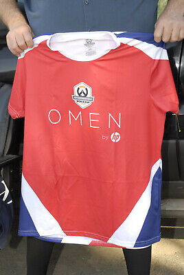 2018 OVERWATCH WORLD CUP Omen HP Team South Korea Jersey Sz Small