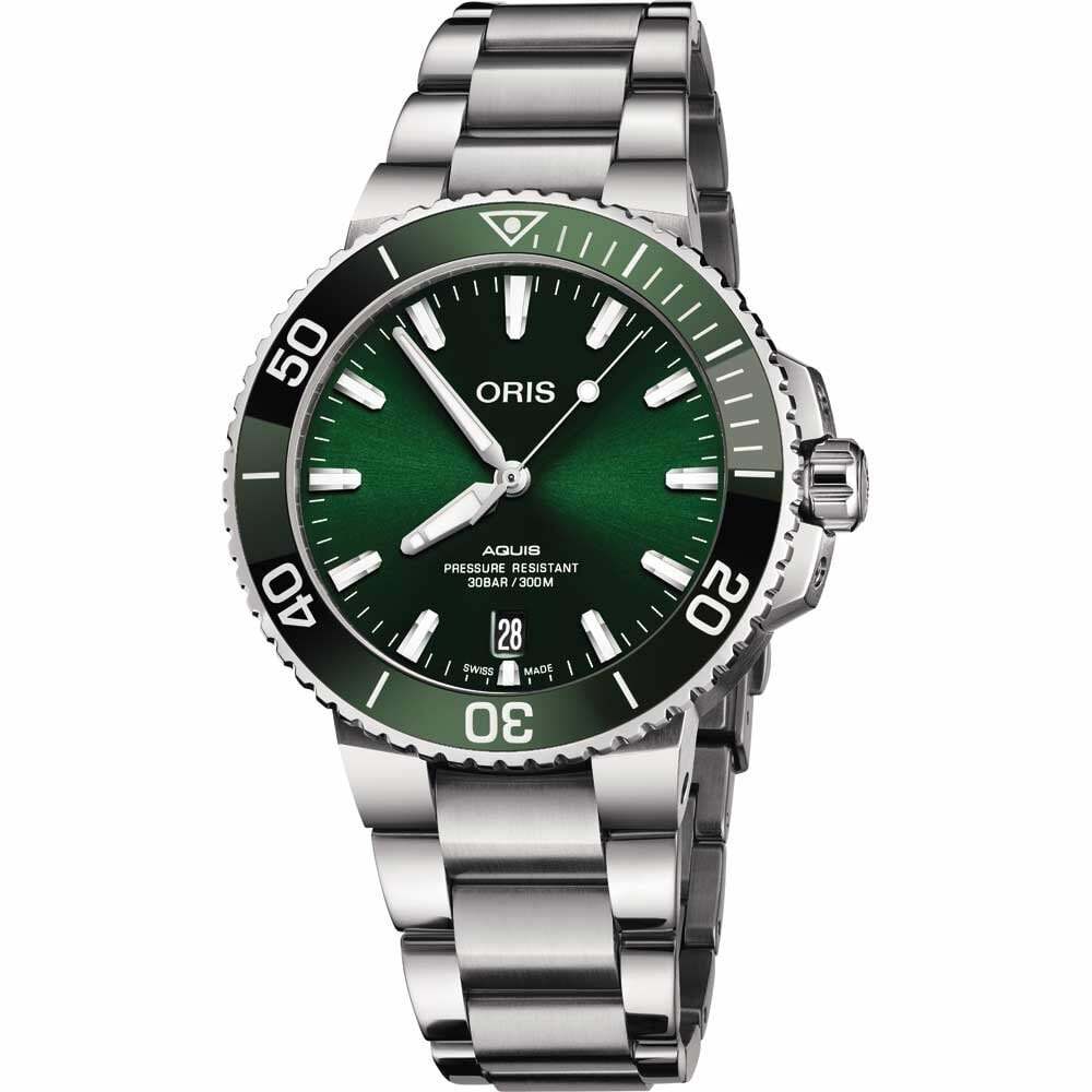 Green Stainless Steel Dive Watch Diver 