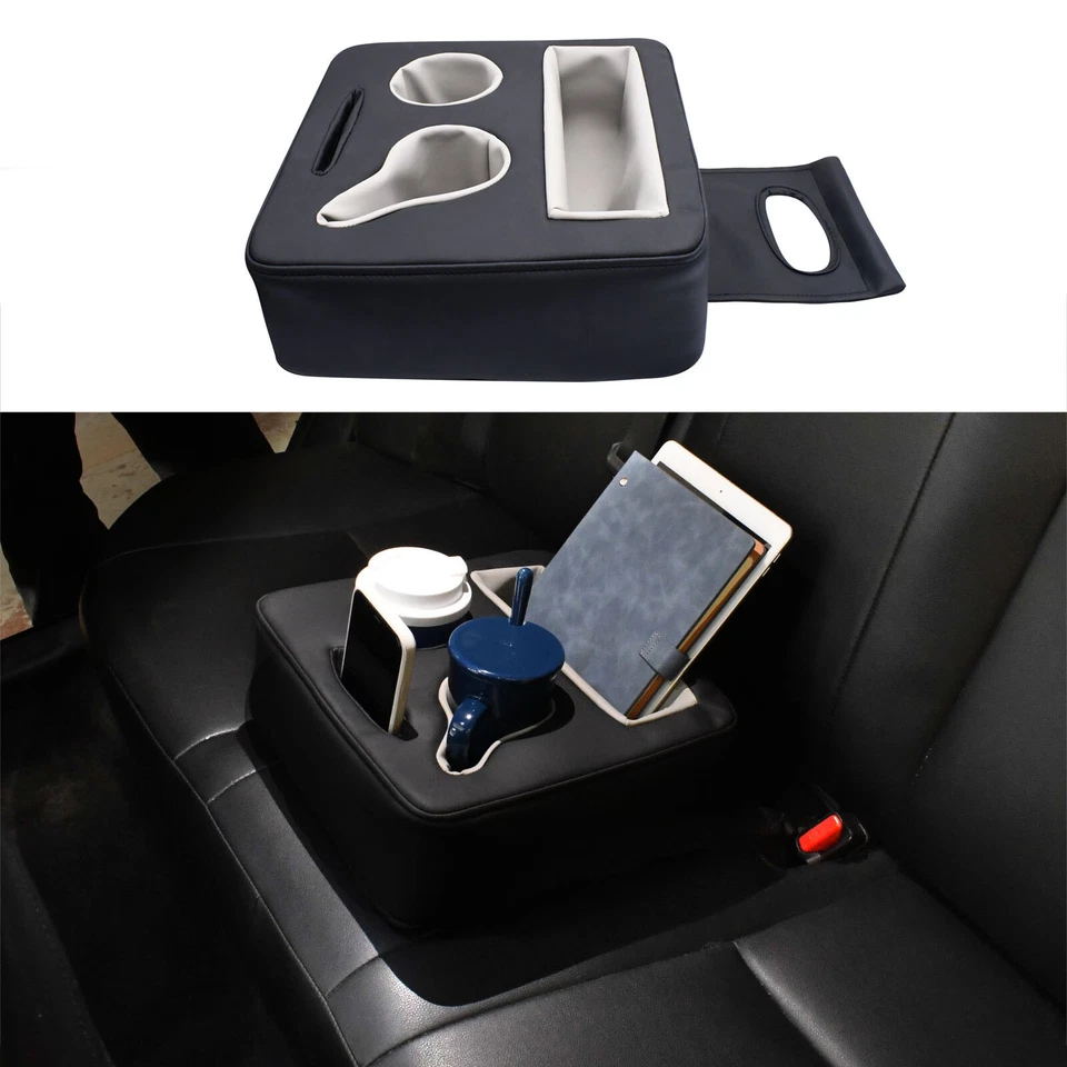 Organizador de almacenamiento portavasos para teléfono de bebidas asiento trasero de coche 40 OZ para Mercedes-Benz Foto 3 de 4