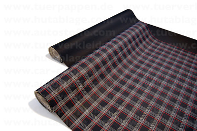 VW Golf GTI 7 VII Clark Karo Stoff Fabric tissu tela tessuto Bezug Sitzstoff neu