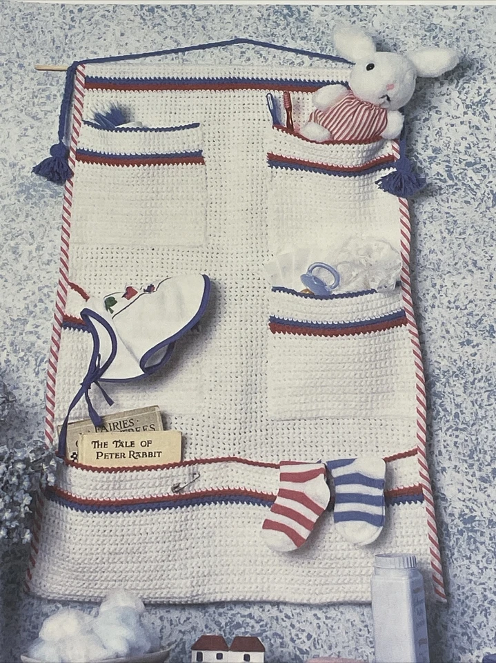 Baby's Hanging Hold All Organizer Crochet Pattern Marshall Cavendish - Image 2 of 4