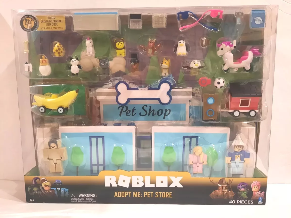 Roblox Celebrity Collection Adopt Me Pet Store Deluxe Action Figure Set NEW