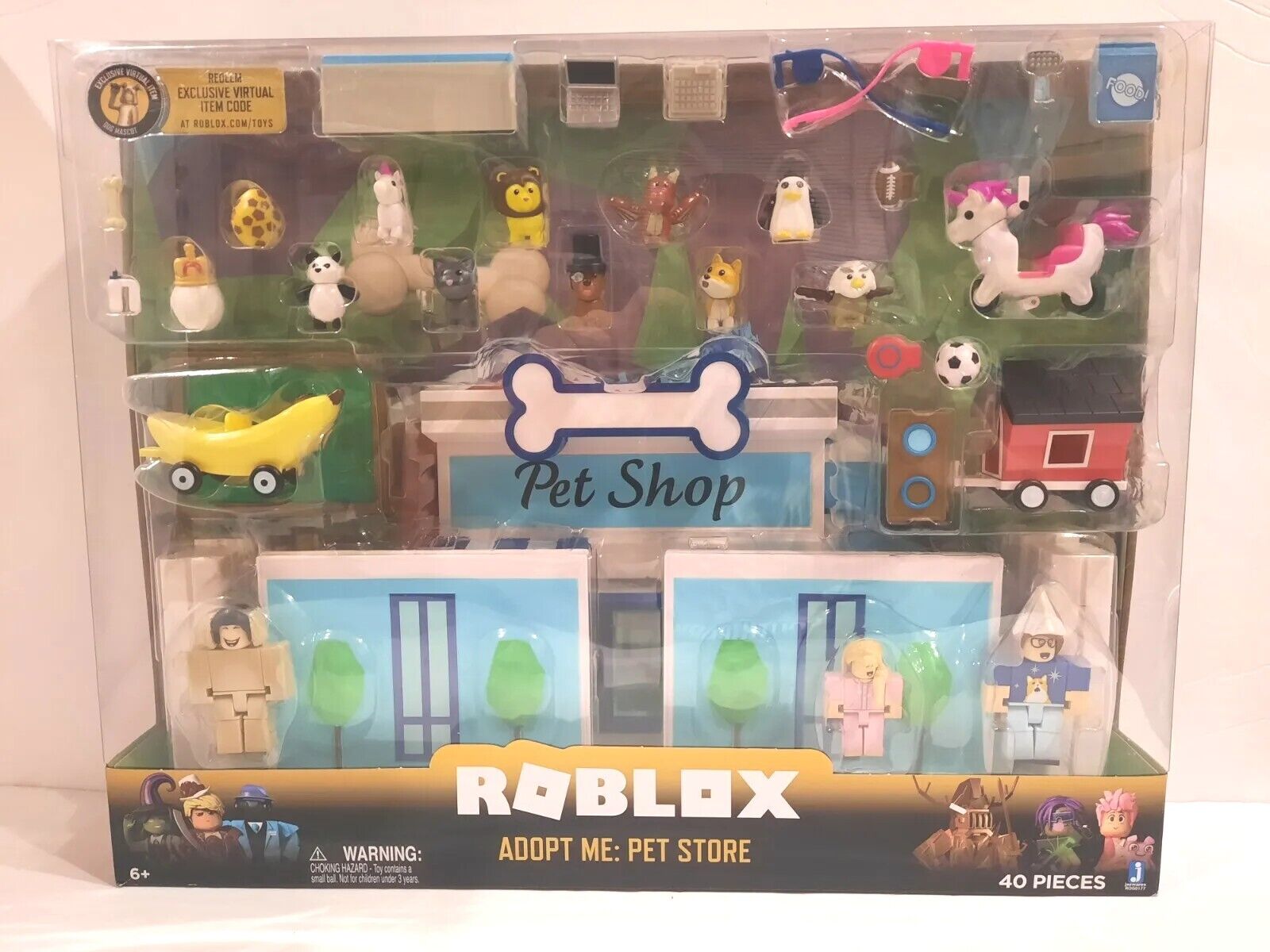 NEW IN HAND! Roblox Adopt Me Pet Store Celebrity Collection 2 Day Shipping