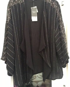 beaded kimono jacket