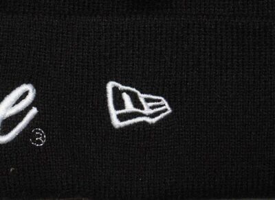 Supreme New Era Script Beanie Black | eBay