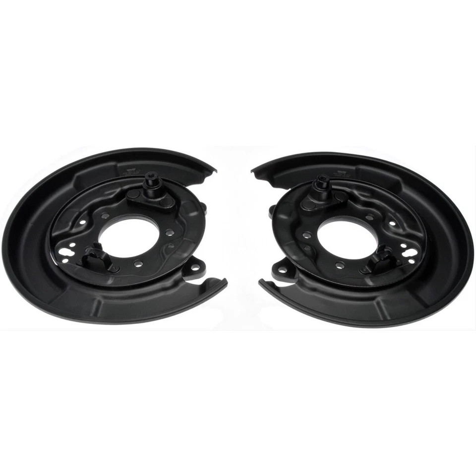 924-661 Dorman conjunto de 2 escudos de freio traseiros contra poeira para Toyota Camry Avalon par - Imagem 2 de 2