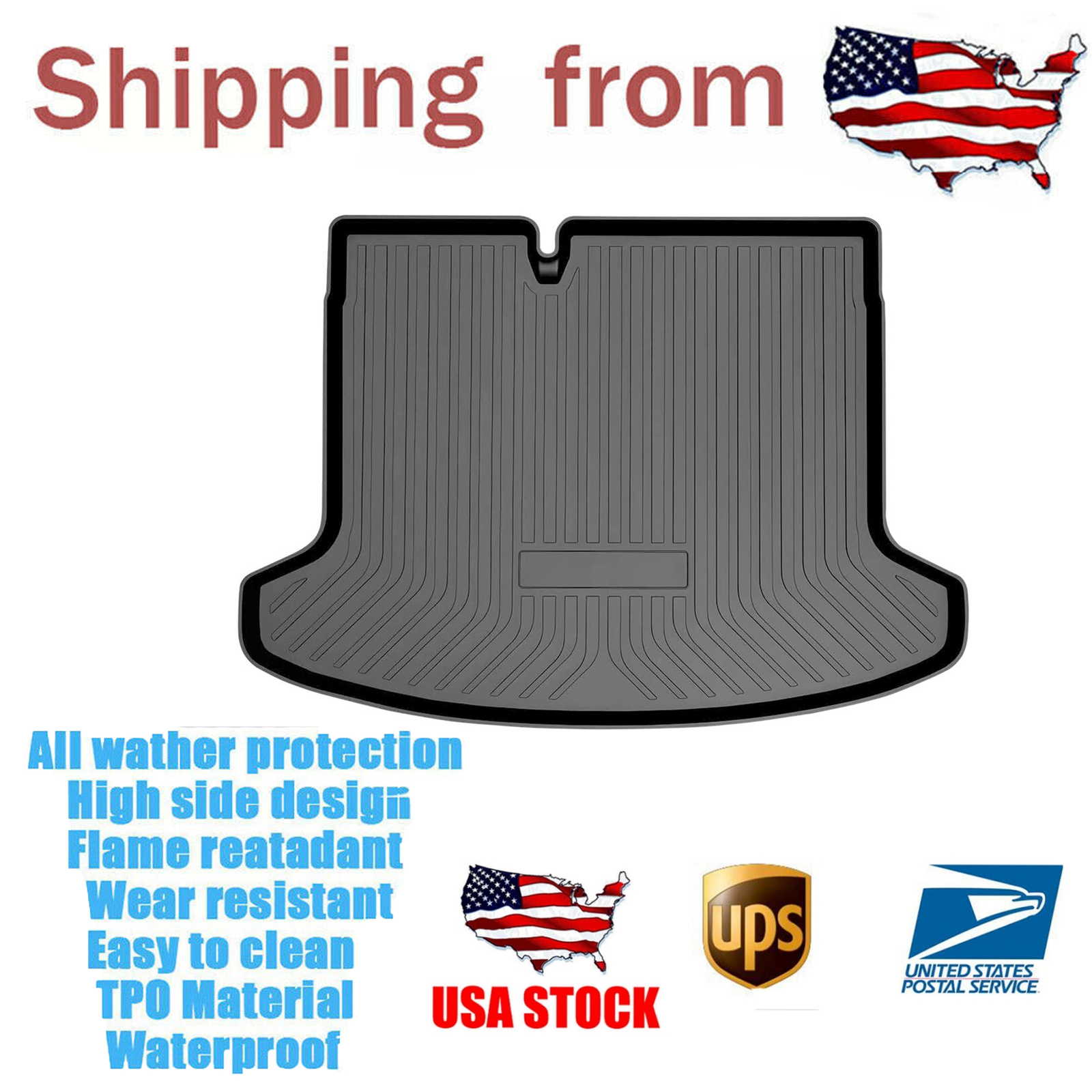 Durable Waterproof Cargo Liners for 2018-2024 Nissan Kicks - Easy to Clean