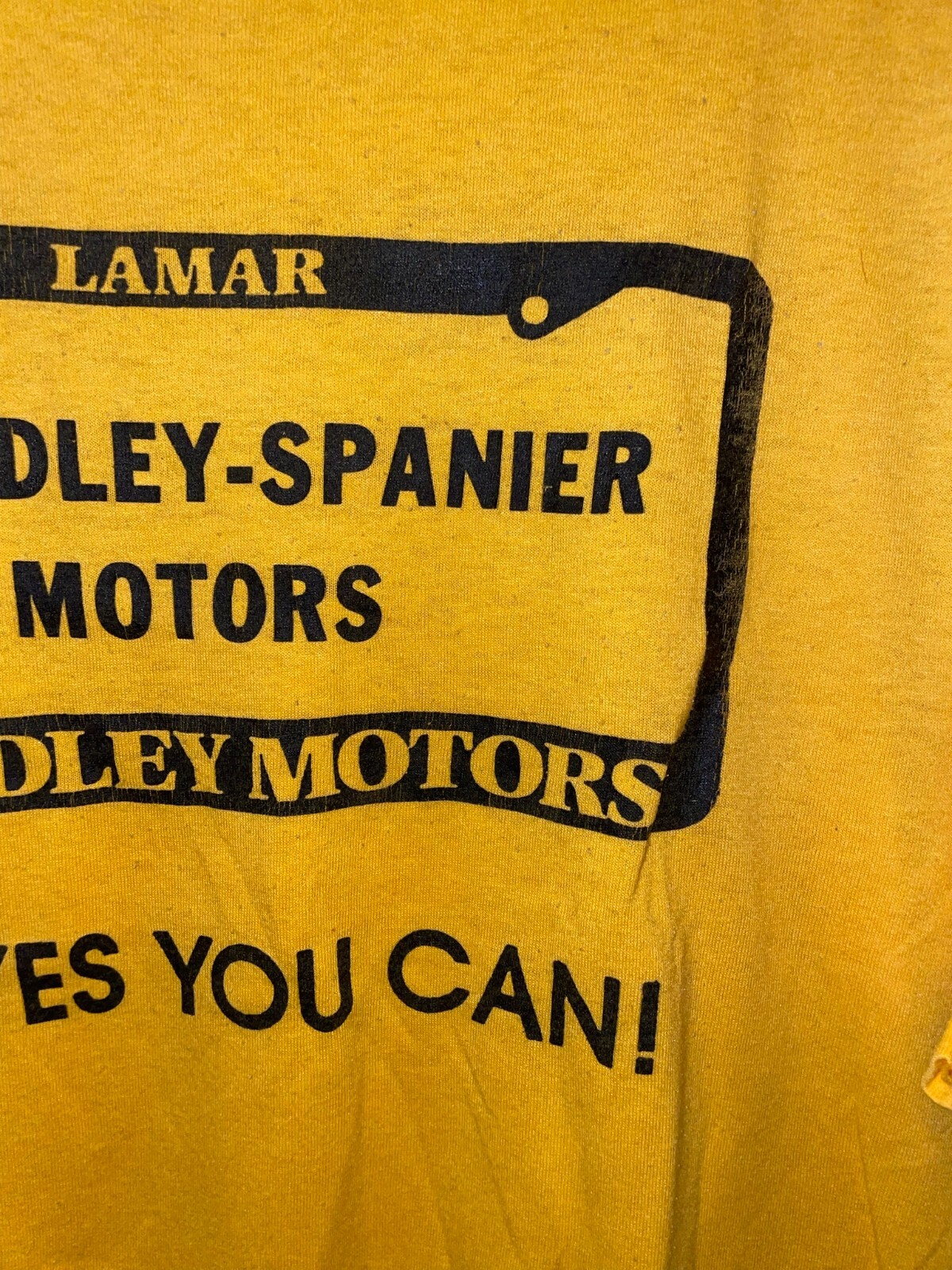 1980s Lamar Spradley Spanier Motors Yes You Can Yello… Gem