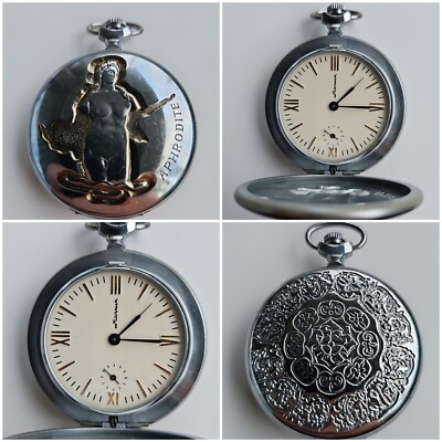 Aphrodite Mechanische Savonette  Sprungdeckel Taschenuhr Pocket Watch Abl-3-15