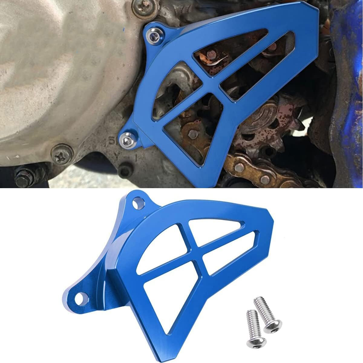 For YAMAHA YZ125 1993-2004 CNC Front Sprocket Guard Saver Cover