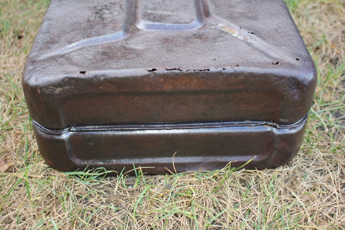 Kraftstoff 4368 ドイツ軍燃料缶 5L 物入れ ヴィンテージ ORIGINAL WW2 GERMAN ARMY JERRYCAN KRAFTSTOFF FUEL CANISTER