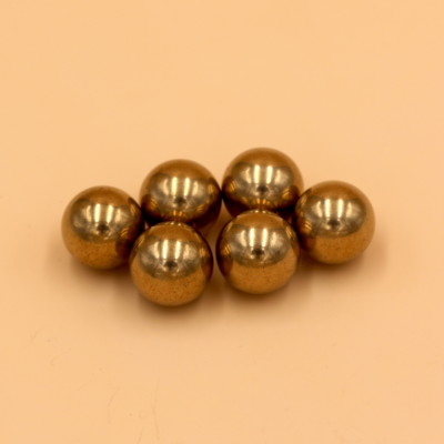 15mm 50pcs Brass ( H62 ) Solid Balls Loose Bearing Balls High Precision