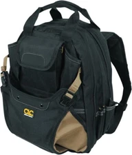 Work Gear 1134 Carpenter's Tool Backpack, 44 Pockets, Padded Back Support