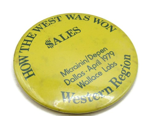 Wallace Labs Western Region Dallas 1979 Micrainin Depen - Imagen 2 de 6