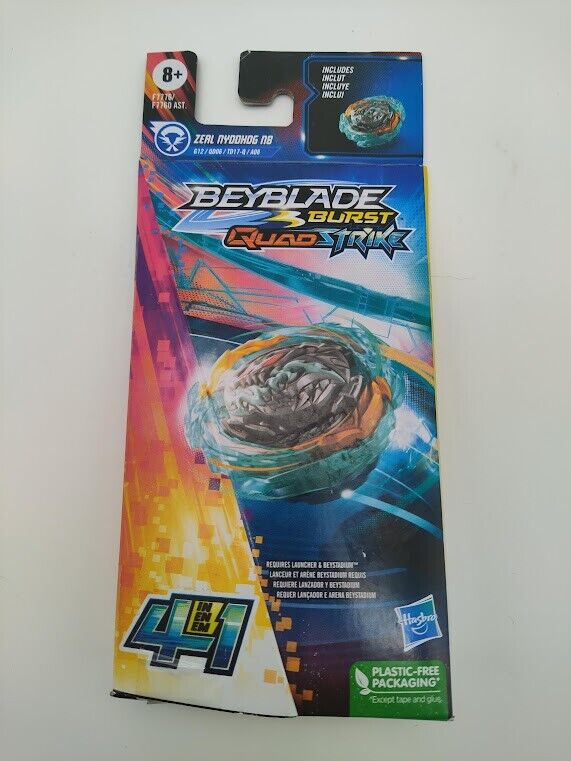  Beyblade Burst QuadStrike - Zeal Nyddhog N8 - Not