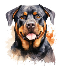 Adesivo auto cane gigante XXXL Rottweiler adesivi cani sticker