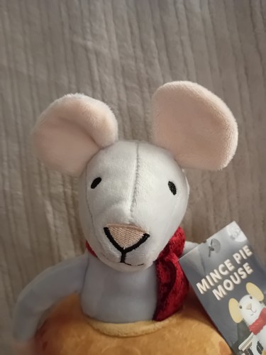 Aldi Mince Pie Mouse Soft Plush Toy Christmas 2022 Kevin The Carrot Advert - Picture 2 of 16