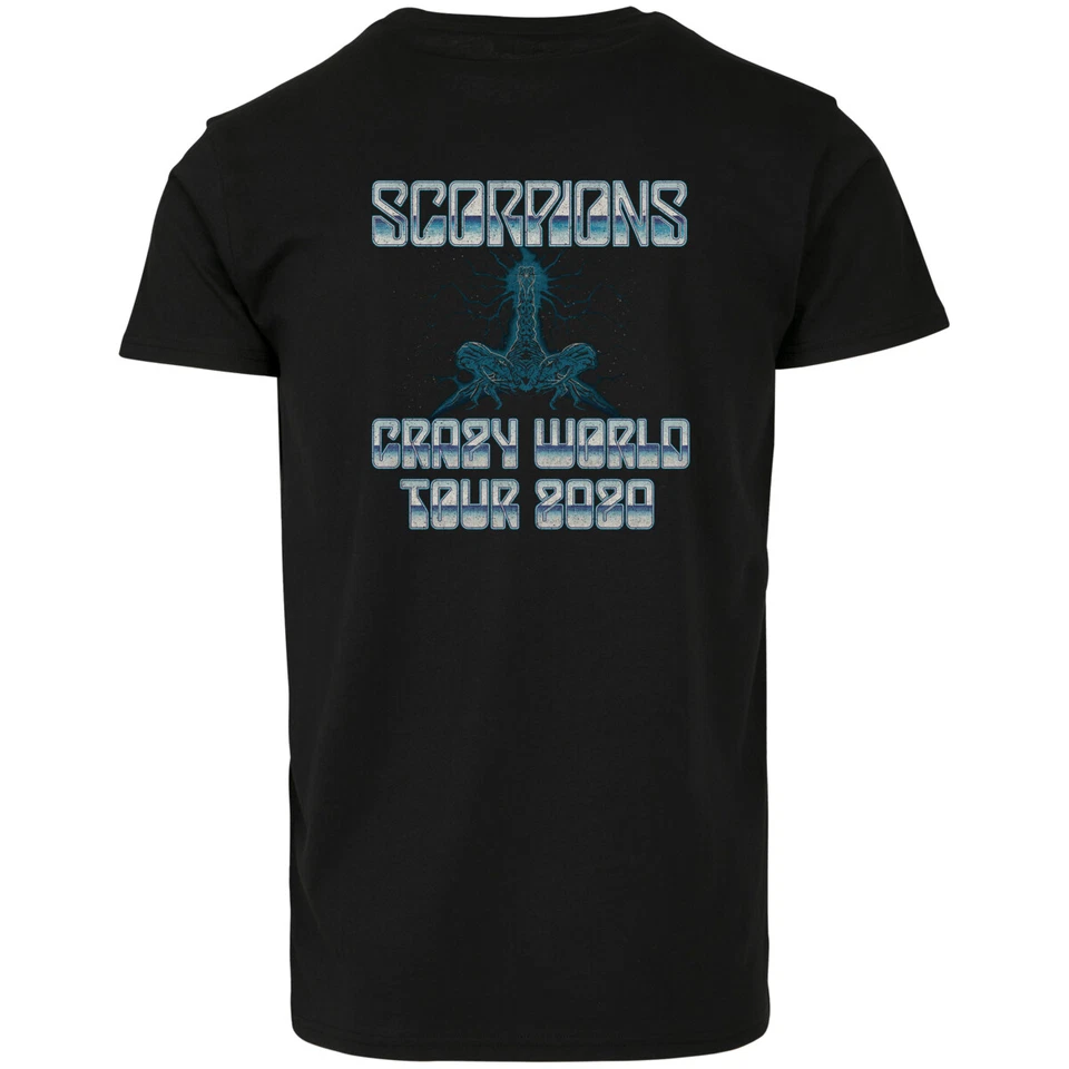 Merchcode Cosmis Scorpions Tee Uomo Maglietta Cotone Jersey Stampa - Image 2 of 2