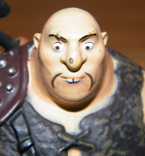 Walt Disney Hook Hand Thug Character From Tangled 3.5 Inch Tall PVC