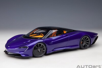 AUTOart 76089 - 1/18 McLaren Speedtail (Lantana Purple) - Neu