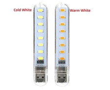 Mini USB LED Nuit Léger Bâton Pour Notebook Ordinateur Portable Lecture Camping