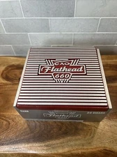 CAO Flathead "Carb" 660 Motorcycle Themed Empty Cigar Box