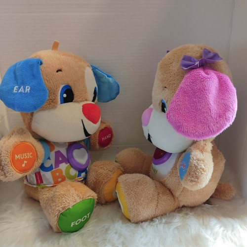 Fisher-Price Ridi e Impara ABC Smart Stages Cucciolo Parlante Ragazza e Ragazzo 12" - Foto 5 di 10