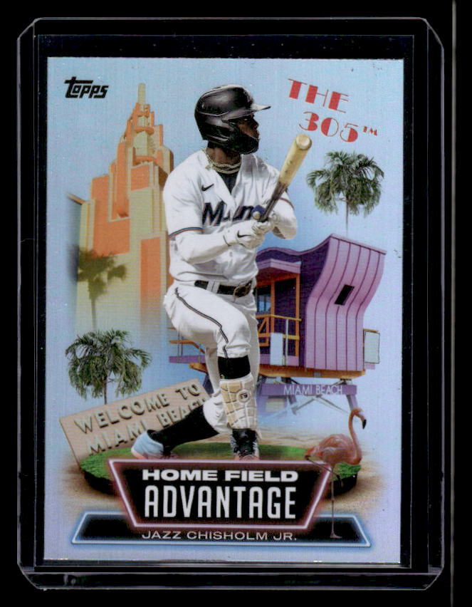 2022 Topps Update Jazz Chisholm Home Field Advantage #HA-25