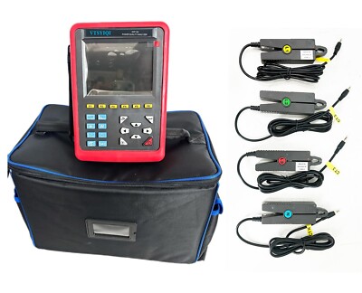 3-Phase Power Quality Analyzer Meter with Range 10mA-10A CT Size Ф8mm 7.5mm×13mm
