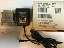 New 10433 Data General / B&B Electronics RS-232 RS-422 Converter with Pwr Supply